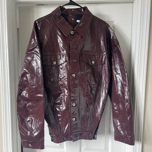 Diesel by Glenn Martens Coated Denim Jacket